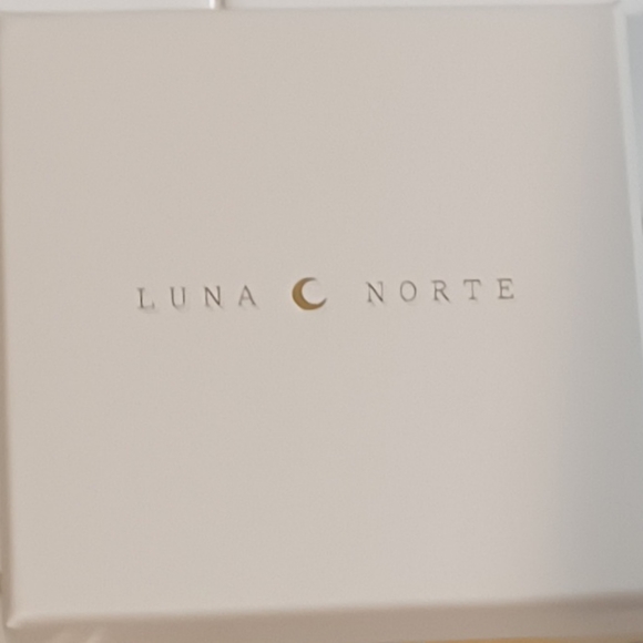 2 pc Luna Norte 14KT Gold Plated over Brass Necklaces with genuine gemstones - Picture 9 of 9